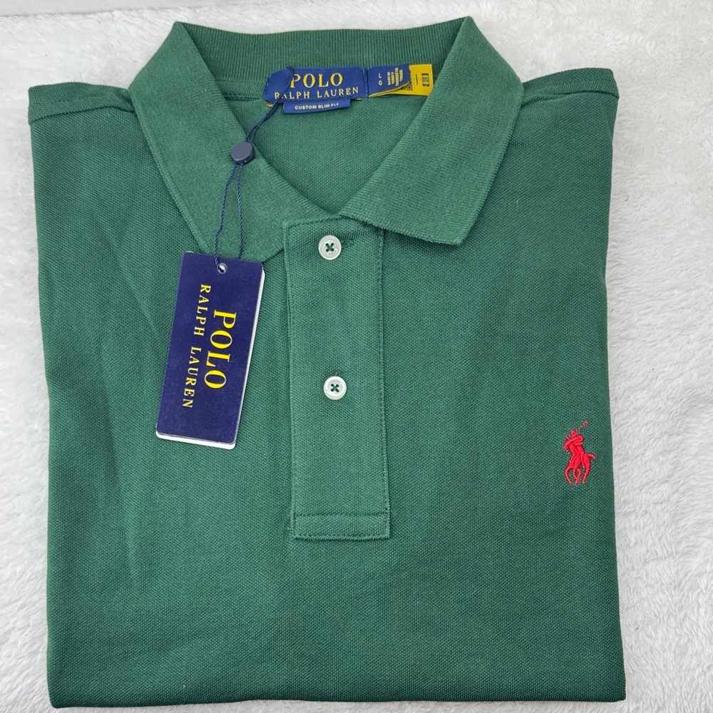 Polo by Ralph Lauren Men's Forest Green Polo Shirt